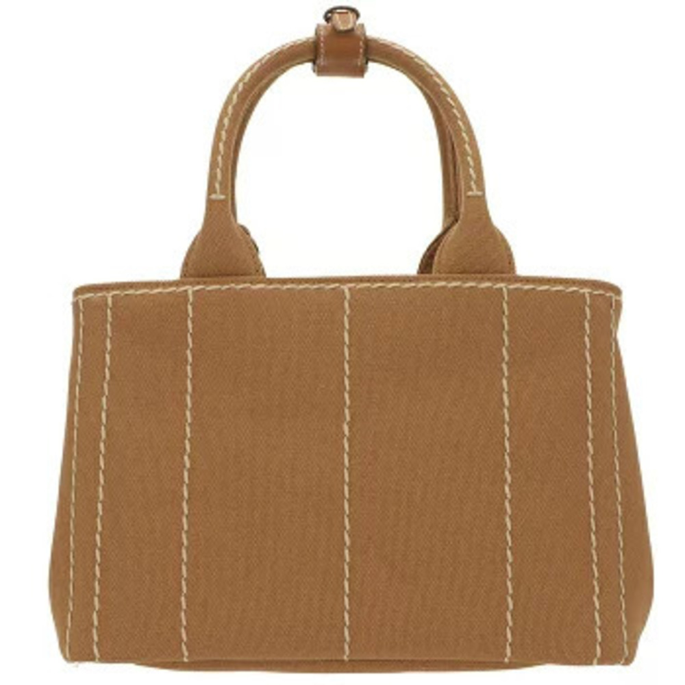 Prada handbag CANAPA Jardinire canvas shoulder bag Spring Summer - Picture 3 of 8